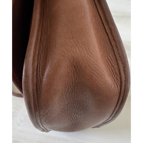 VTG COACH #9790 City Bag Leather Crossbody Shoulder Purse Brown - Picture 8 of 16